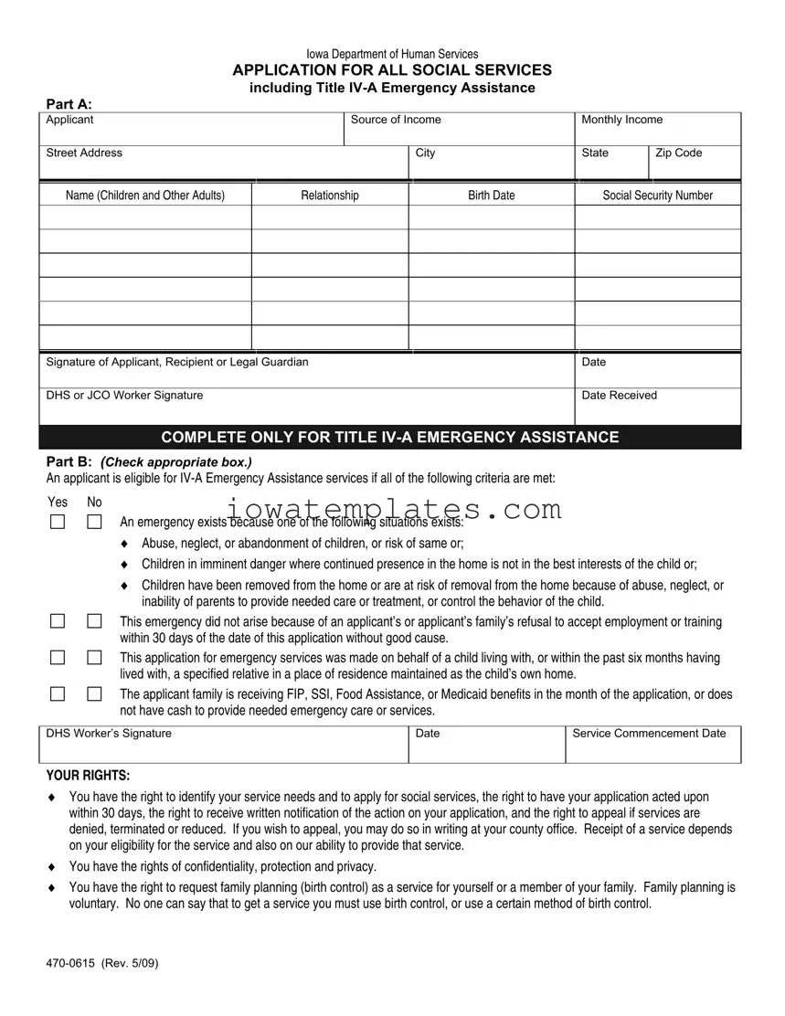 Printable 470 0615 Form in PDF