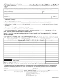 Printable Iowa 35 003A Form in PDF